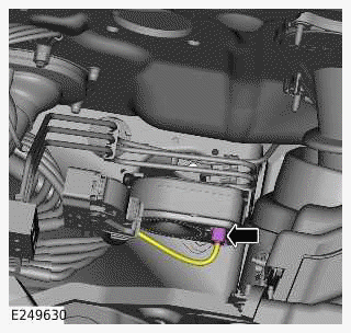 Anti-Theft Alarm Horn With Integral Battery